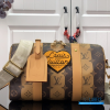 LV City Keepall (Brown Coated Canvas)
