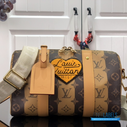LV City Keepall (Brown Coated Canvas)