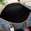 LV x Nigo Keepall Bandoulière 50 (Blue Monogram Denim and Navy Blue Taurillon Leather)