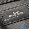 LV x Nigo Keepall Bandoulière 50 (Black Monogram Denim and Taurillon Leather)