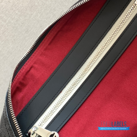 Goyard Boston 50 Travel Bag Black Tan
