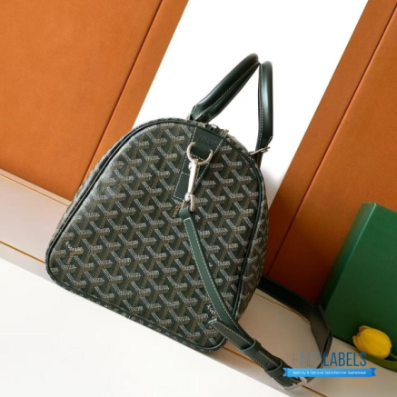Goyard Boston 50 Travel Bag Forest Green