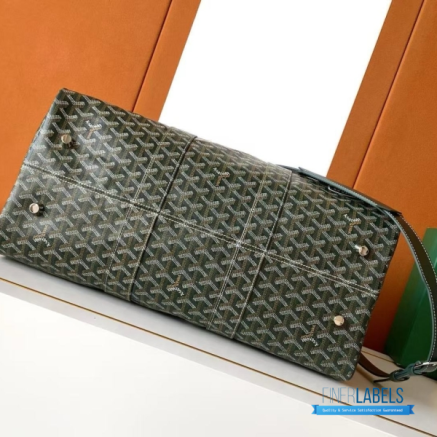 Goyard Boston 50 Travel Bag Forest Green