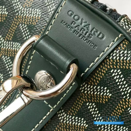Goyard Boston 50 Travel Bag Forest Green