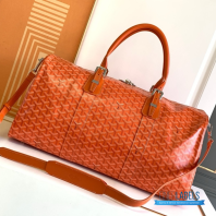 Goyard Boston 50 Travel Bag Bright Orange