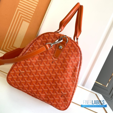 Goyard Boston 50 Travel Bag Bright Orange