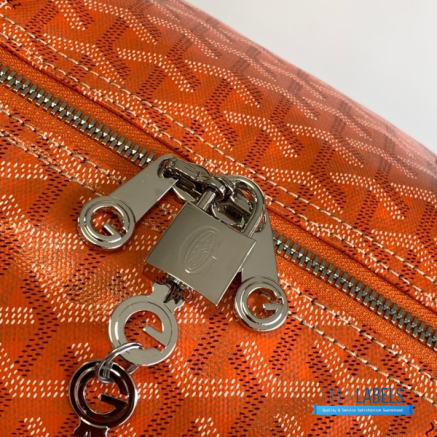 Goyard Boston 50 Travel Bag Bright Orange