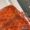 Goyard Boston 50 Travel Bag Bright Orange