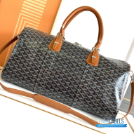 Goyard Boston 50 Classic Brown Travel Bag