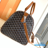Goyard Boston 50 Classic Brown Travel Bag