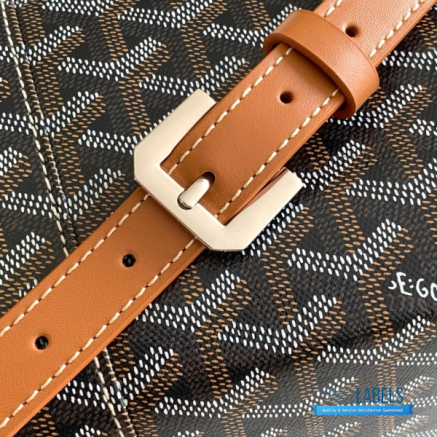 Goyard Boston 50 Classic Brown Travel Bag