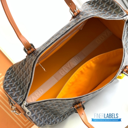 Goyard Boston 50 Classic Brown Travel Bag