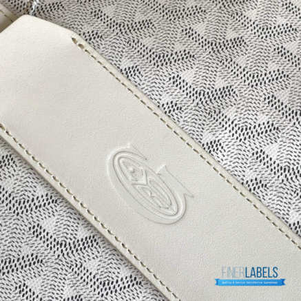 Goyard Boston 50 Travel Bag Crisp White