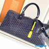 Goyard Boston 50 Travel Bag Navy
