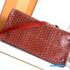 Goyard Boston 50 Travel Bag Crimson Red