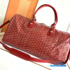Goyard Boston 50 Travel Bag Crimson Red