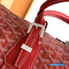 Goyard Boston 50 Travel Bag Crimson Red