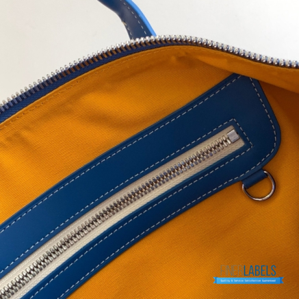 Goyard Boston 50 Travel Bag Royal Blue