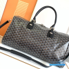 Goyard Boston 50 Travel Bag Charcoal Grey