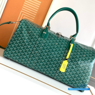 Goyard Boston 50 Travel Bag Emerald