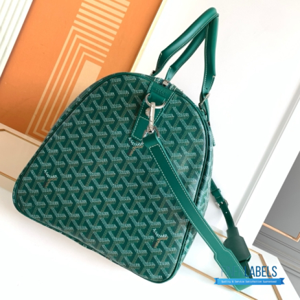 Goyard Boston 50 Travel Bag Emerald