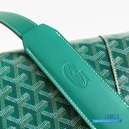 Goyard Boston 50 Travel Bag Emerald