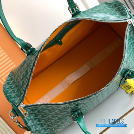Goyard Boston 50 Travel Bag Emerald