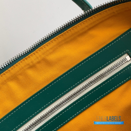 Goyard Boston 50 Travel Bag Emerald