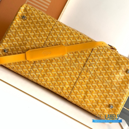 Goyard Boston 50 Travel Bag Bright Yellow