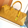 Goyard Boston 50 Travel Bag Bright Yellow
