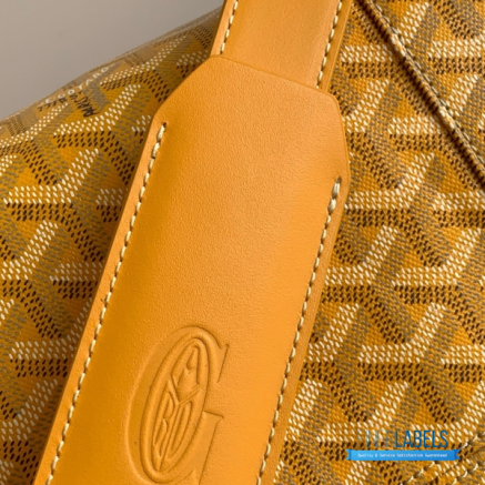 Goyard Boston 50 Travel Bag Bright Yellow