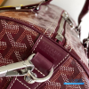 Goyard Boston 50 Travel Bag Burgundy Wine