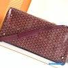 Goyard Boston 50 Travel Bag Burgundy Wine