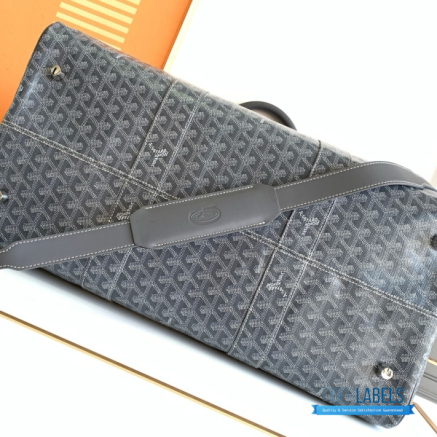 Goyard Boston 50 Travel Bag Classic Grey