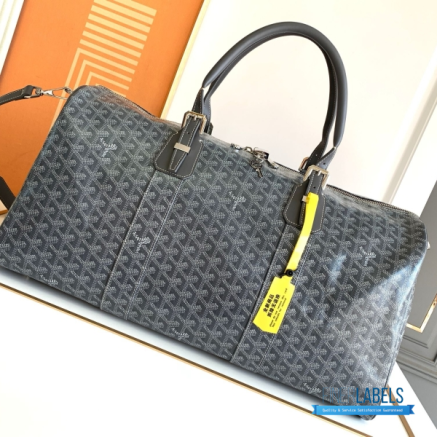 Goyard Boston 50 Travel Bag Classic Grey