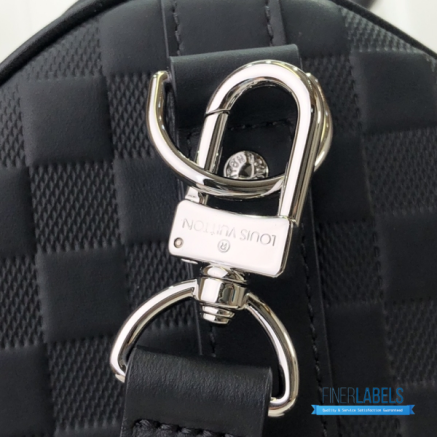 LV Keepall Bandoulière 45 (Onyx Damier Infini Leather)