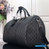 LV Keepall Bandoulière 45 (Onyx Damier Infini Leather)