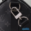 LV Keepall Bandoulière 50 (Monogram Eclipse / Monogram Eclipse Reverse Coated Canvas)