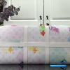 LV Keepall Bandoulière 50 (White Multicolor Watercolor Monogram Coated Canvas)
