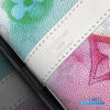 LV Keepall Bandoulière 50 (White Multicolor Watercolor Monogram Coated Canvas)