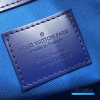 LV Keepall Bandoulière 50 (Blue Monogram Clouds Coated Canvas)