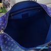 LV Keepall Bandoulière 50 (Blue Monogram Clouds Coated Canvas)