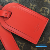 LV Keepall Bandoulière 50 (Coquelicot Monogram Coated Canvas)