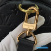 LV Keepall Bandoulière 45 (Black Monogram Empreinte Giant Leather)