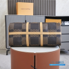 LV x Nigo Keepall Bandoulière 50 (Brown Monogram and Giant Damier Ebene Coated Canvas)