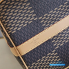 LV x Nigo Keepall Bandoulière 50 (Brown Monogram and Giant Damier Ebene Coated Canvas)