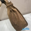 Prada Bonnie Large (Cocoa Brown Suede)
