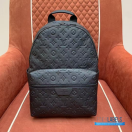 LV Discovery Backpack PM (Monogram Shadow Black Leather)