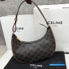 CELINE Ava Bag Medium (Tan Triomphe Canvas & Calfskin)