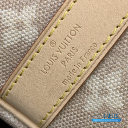 LV Keepall Bandoulière 45 (Beige Meowgram Coated Canvas)